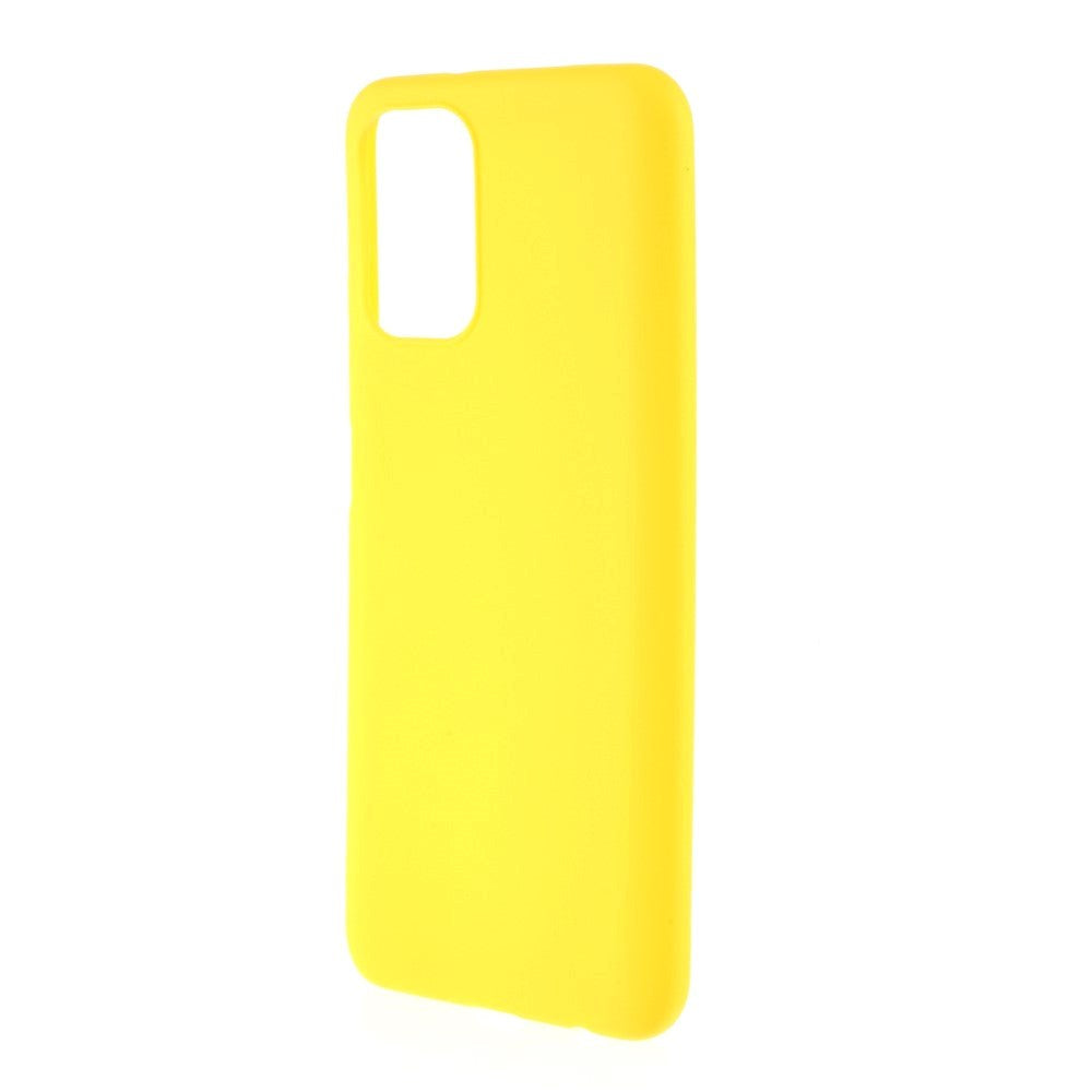 Xiaomi Poco M5S / Redmi Note 10S Fleksibelt Cover i Mat Plastik - Gul