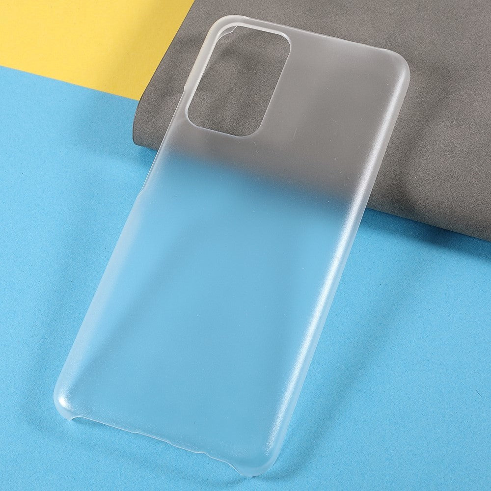 Xiaomi Redmi Note 11 Pro+ (Plus) Hårdt Plastik Mobil Cover - Mat Gennemsigtig