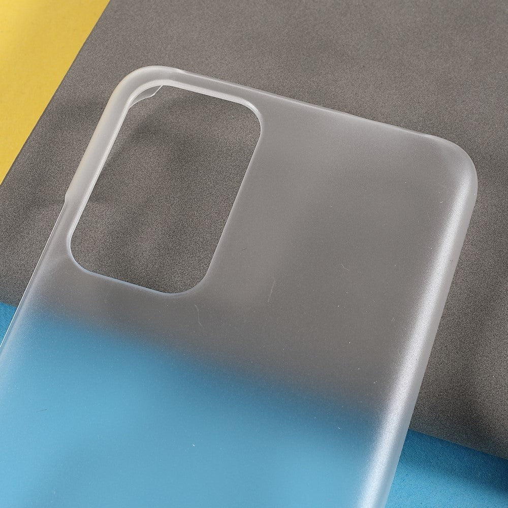 Xiaomi Redmi Note 11 Pro+ (Plus) Hårdt Plastik Mobil Cover - Mat Gennemsigtig