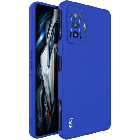 IMAK Xiaomi Poco F4 GT UC-4 Series Fleksibel Plastik Bagside Cover - Blå