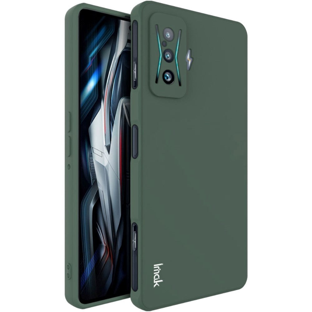 IMAK Xiaomi Poco F4 GT UC-4 Series Fleksibel Plastik Bagside Cover - Grøn