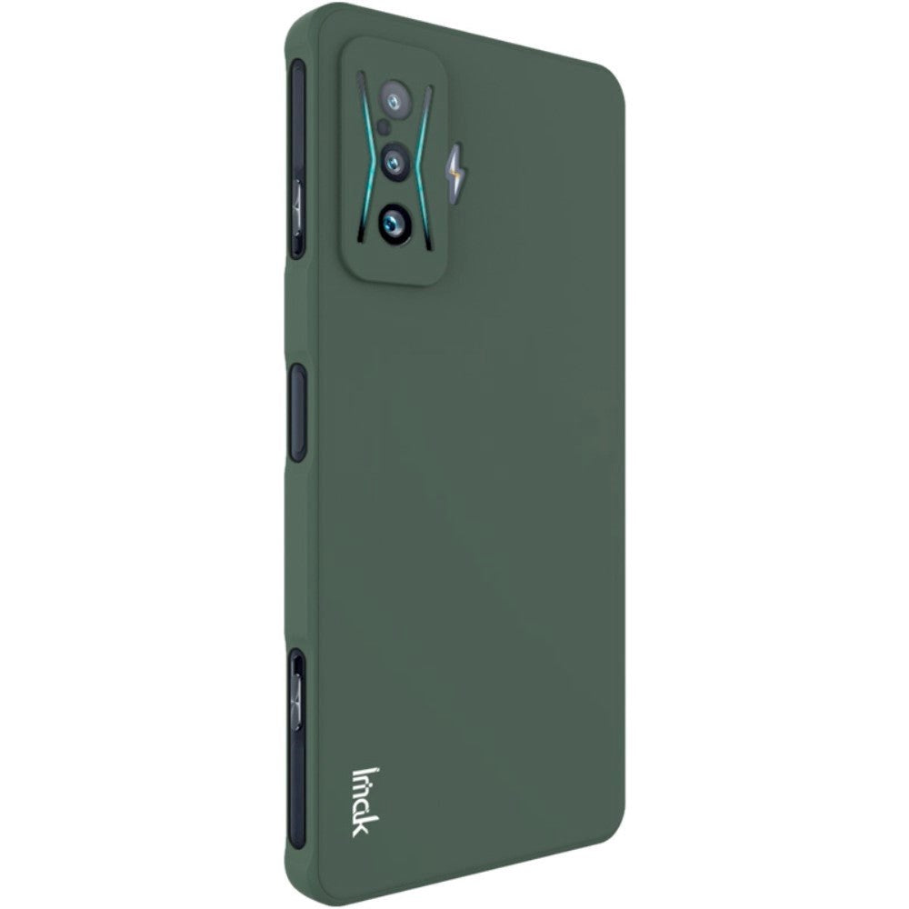 IMAK Xiaomi Poco F4 GT UC-4 Series Fleksibel Plastik Bagside Cover - Grøn