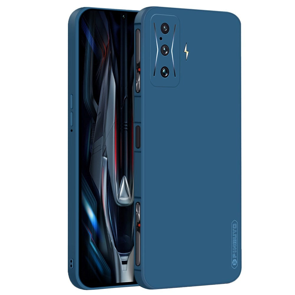 Xiaomi Poco F4 GT Pinwuyo Silikone Mobil Cover - Blå