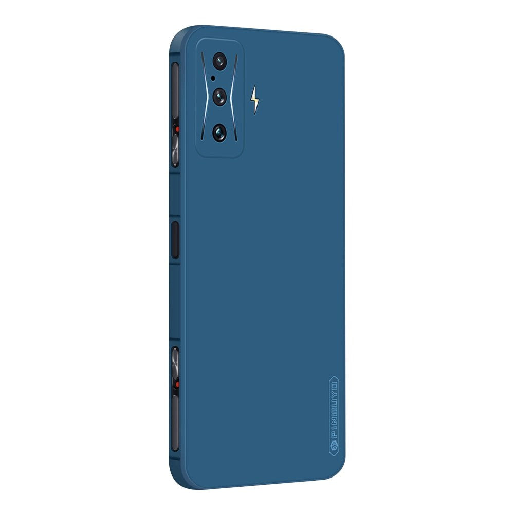 Xiaomi Poco F4 GT Pinwuyo Silikone Mobil Cover - Blå