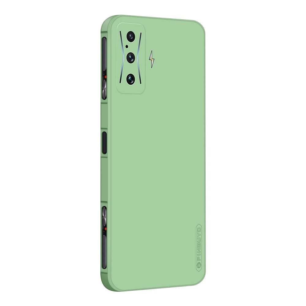 Xiaomi Poco F4 GT Pinwuyo Silikone Mobil Cover - Grøn