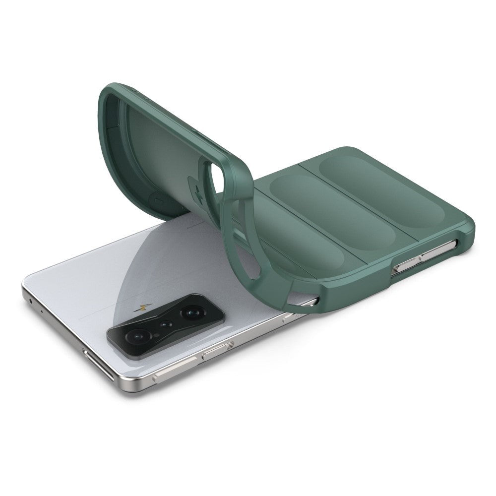Xiaomi Poco F4 GT Fleksibelt Plastik Mobil Cover - Grøn