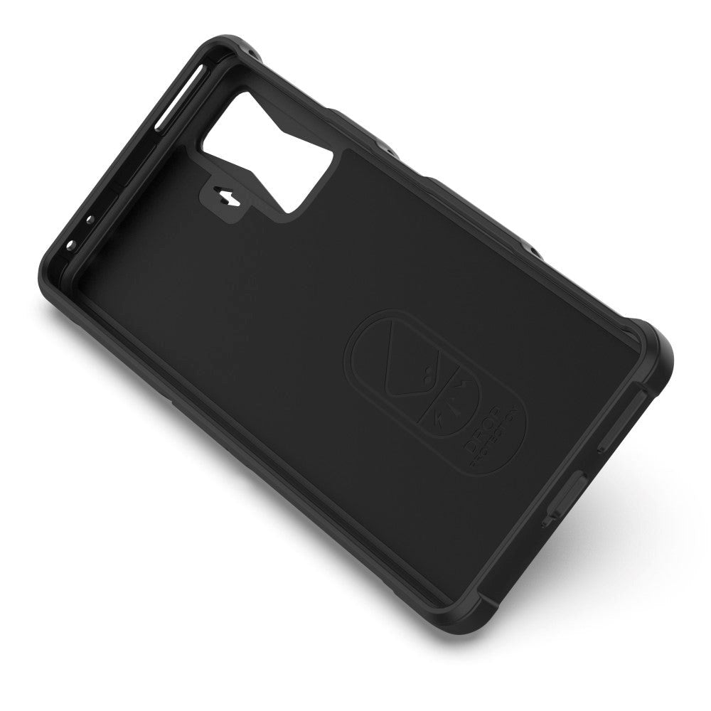 Xiaomi Poco F4 GT Fleksibelt Plastik Mobil Cover - Sort