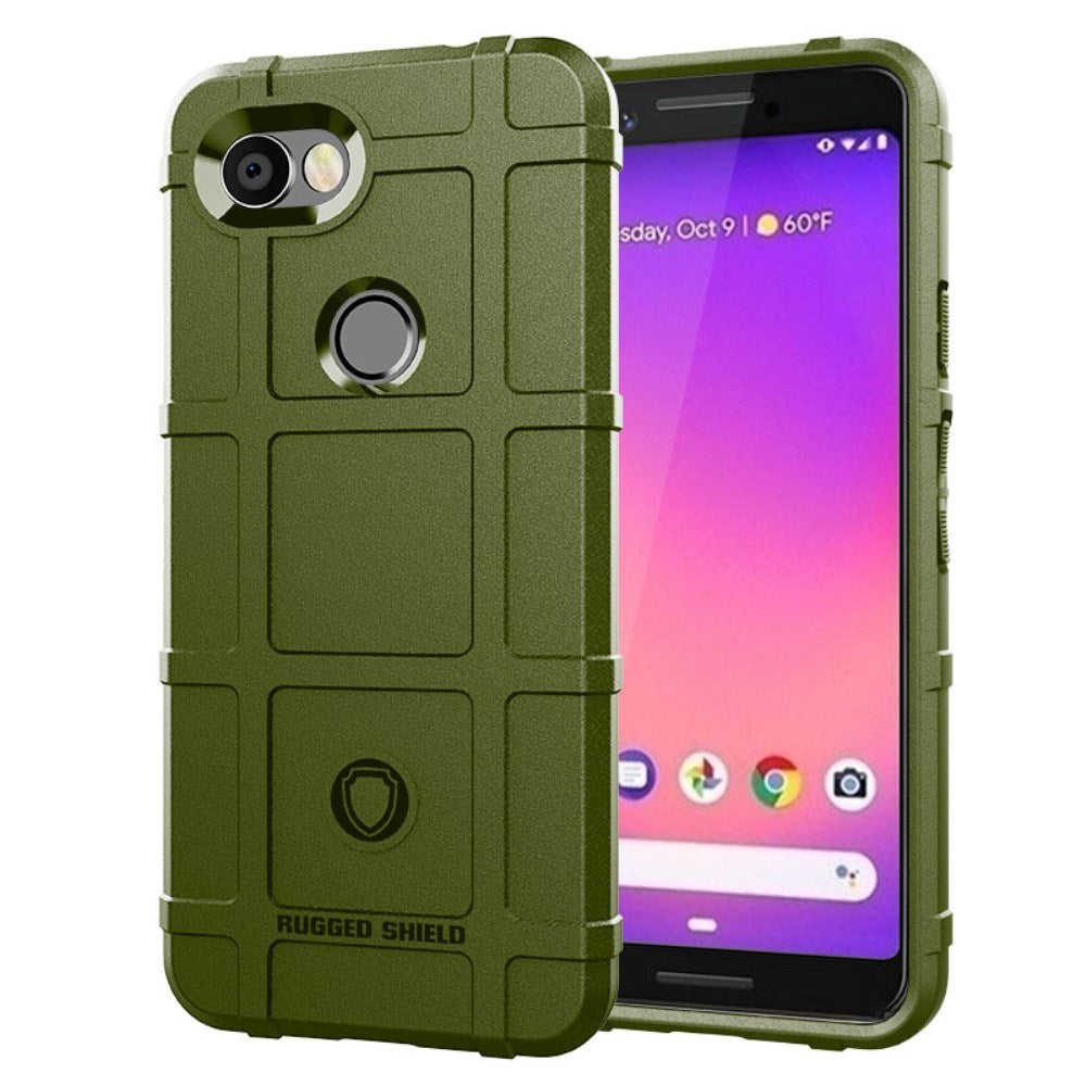 EIDERWOOD Google Pixel 3a Rugged Shield Series Håndværker Mobil Cover - Mørkegrøn