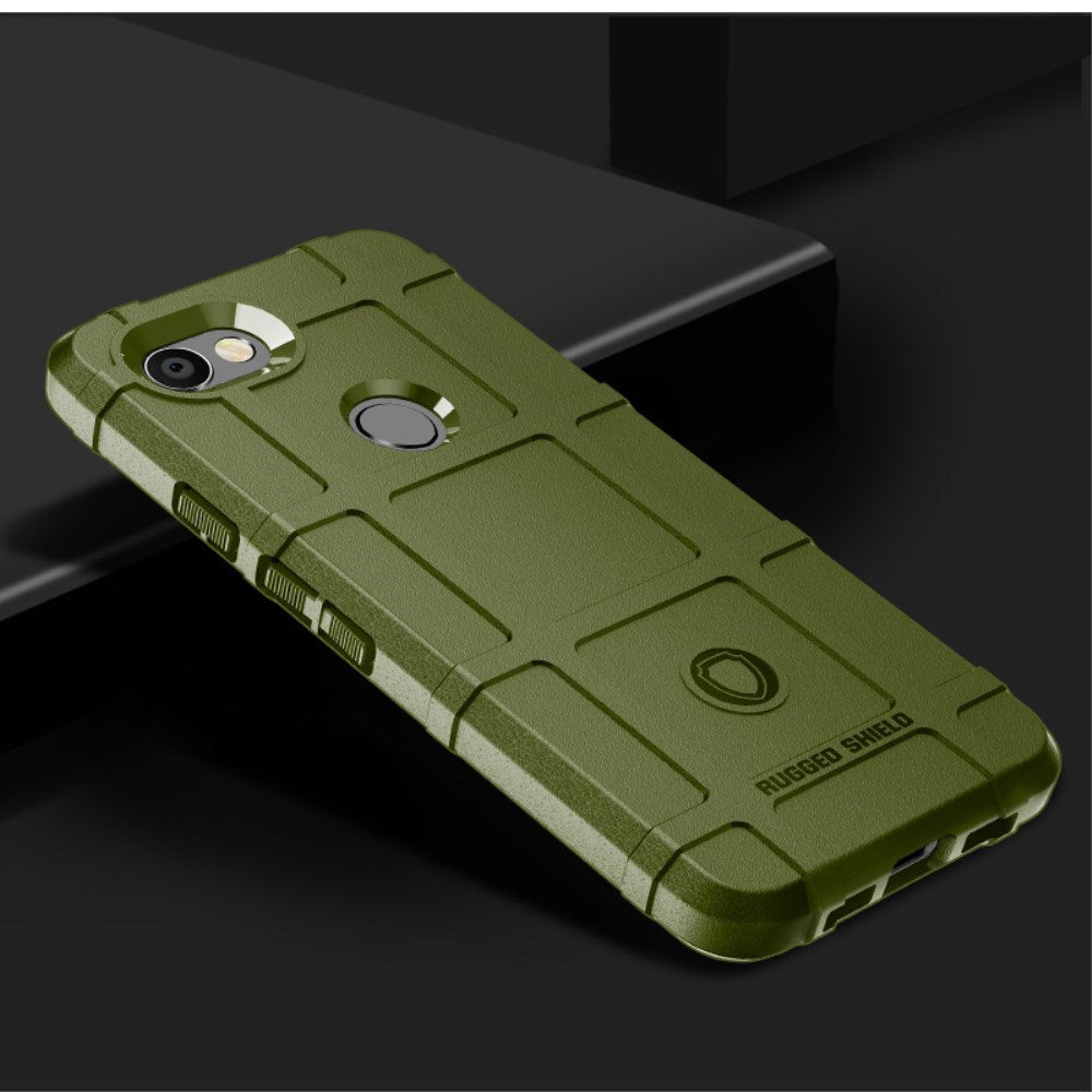 EIDERWOOD Google Pixel 3a Rugged Shield Series Håndværker Mobil Cover - Mørkegrøn