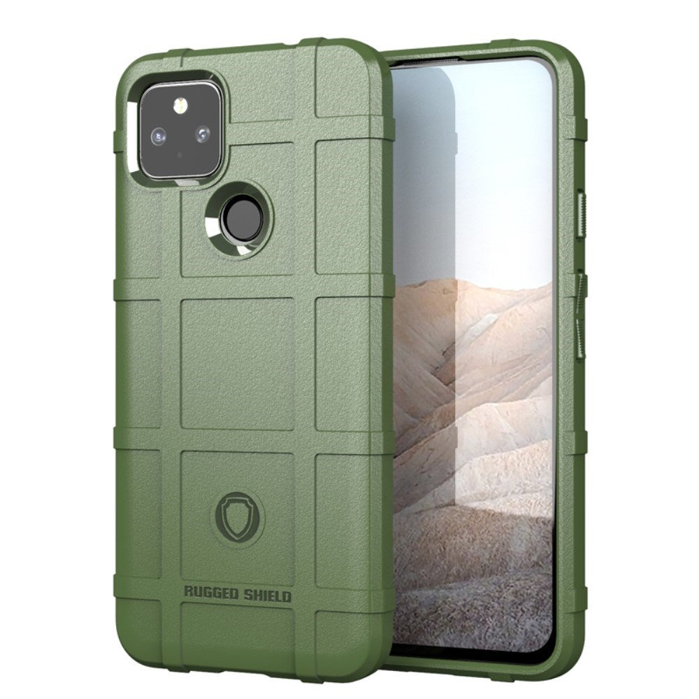 EIDERWOOD Google Pixel 5a Rugged Shield Series Håndværker Mobil Cover - Grøn