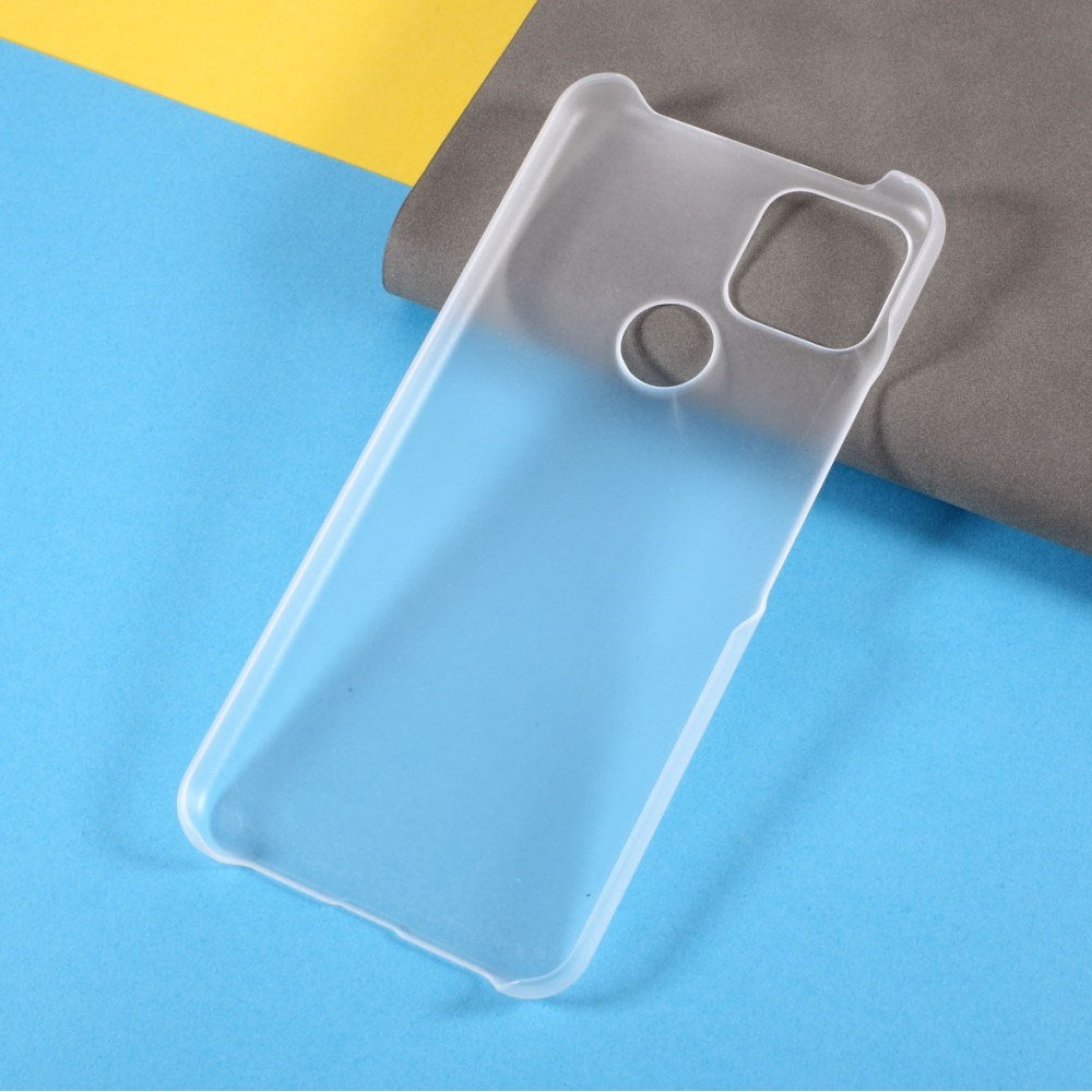 EIDERWOOD Google Pixel 5a Hårdt Plast Cover - Gennemsigtig