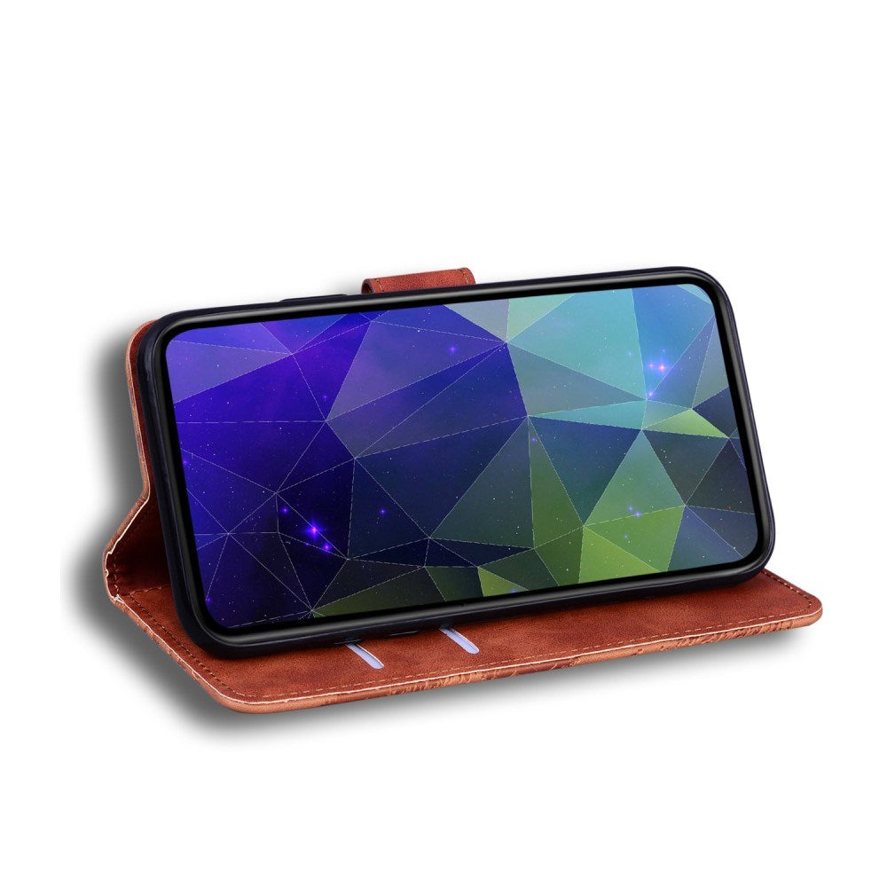 EIDERWOOD Google Pixel 5a Kunstlæder Mobil Cover m. Pung - Brun