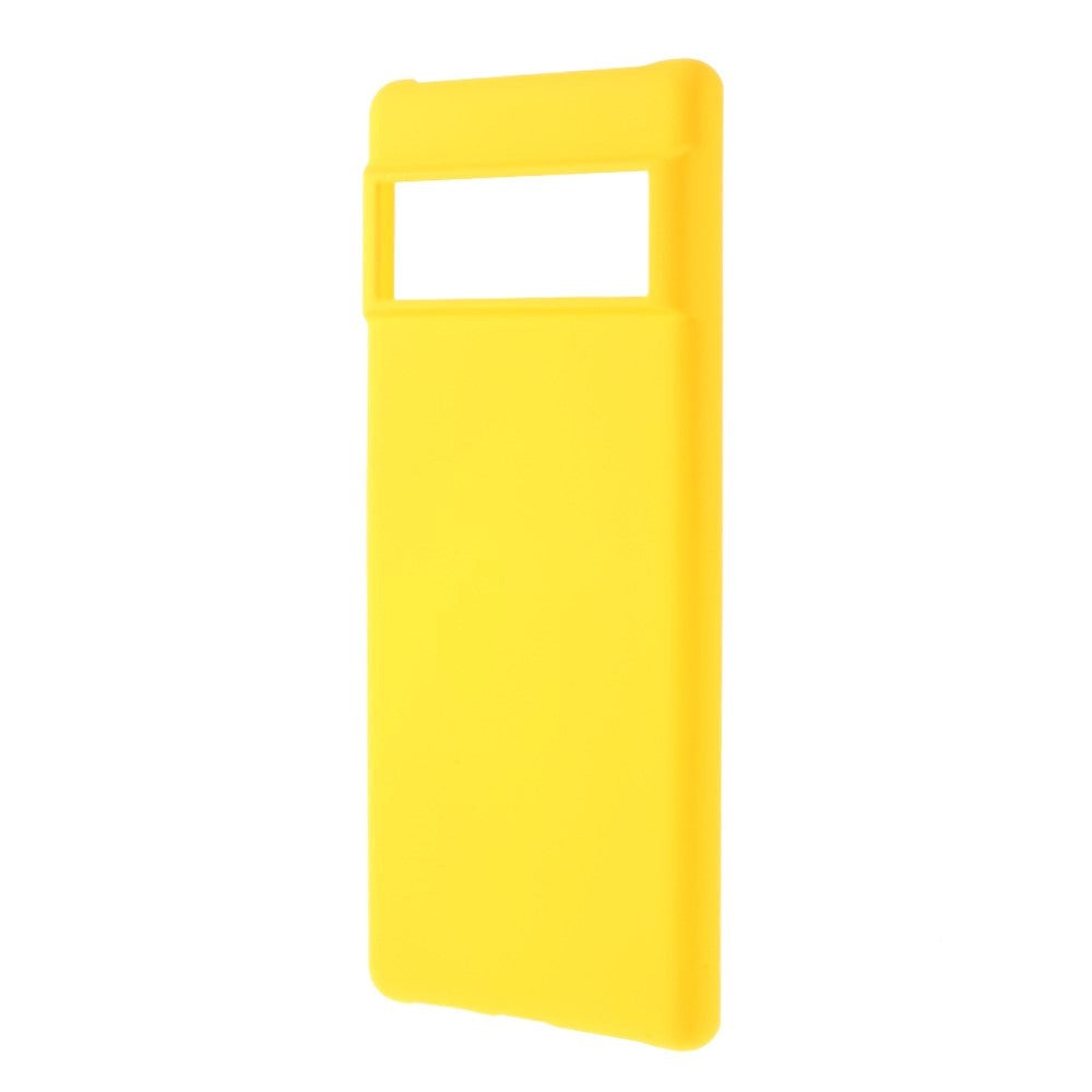 Google Pixel 6 Pro Hårdt Plastik Mobil Cover - Gul