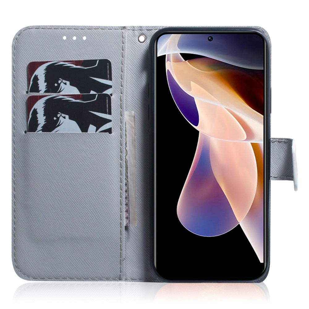 Google Pixel 6 Pro Læder Mobil Cover m. Pung & Print - Hund