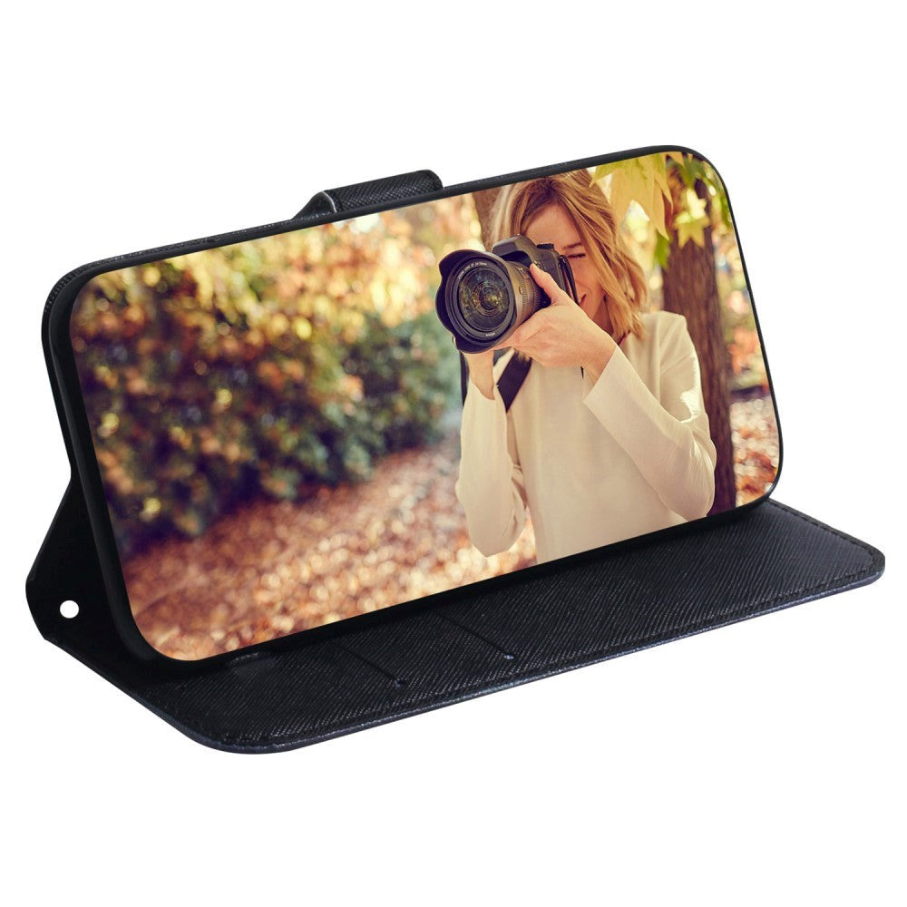 Google Pixel 6 Pro Læder Mobil Cover m. Pung & Print - Panda