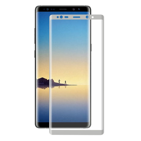 Samsung Galaxy Note 8 HAT PRINCE Hærdet Glas Skærmbeskyttelse (full-size) - Sølv