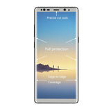 Samsung Galaxy Note 8 HAT PRINCE Hærdet Glas Skærmbeskyttelse (full-size) - Sølv