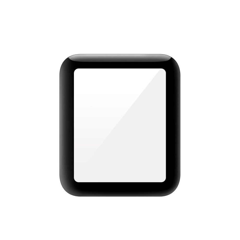 Apple Watch 3 / 2 / 1 (38mm) Full-Fit - Skærmbeskyttelse - Sort Kant