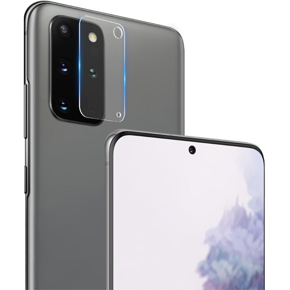 Samsung Galaxy S20+ (Plus) - IMAK - Hærdet Kameralinsebeskyttelsesglas - 2 stk - Gennemsigtig