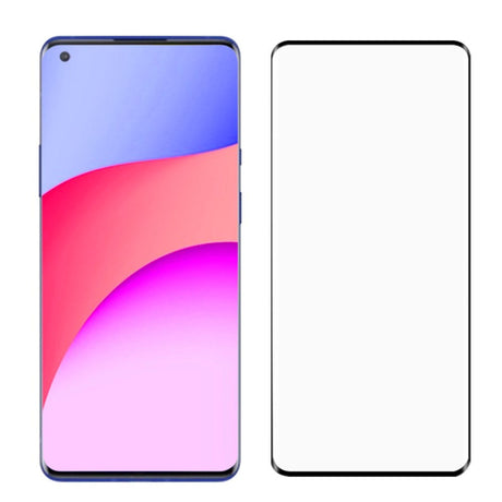 OnePlus 8 Beskyttelsesglas - Full-Fit - Skærmbeskyttelse - 9H - Sort