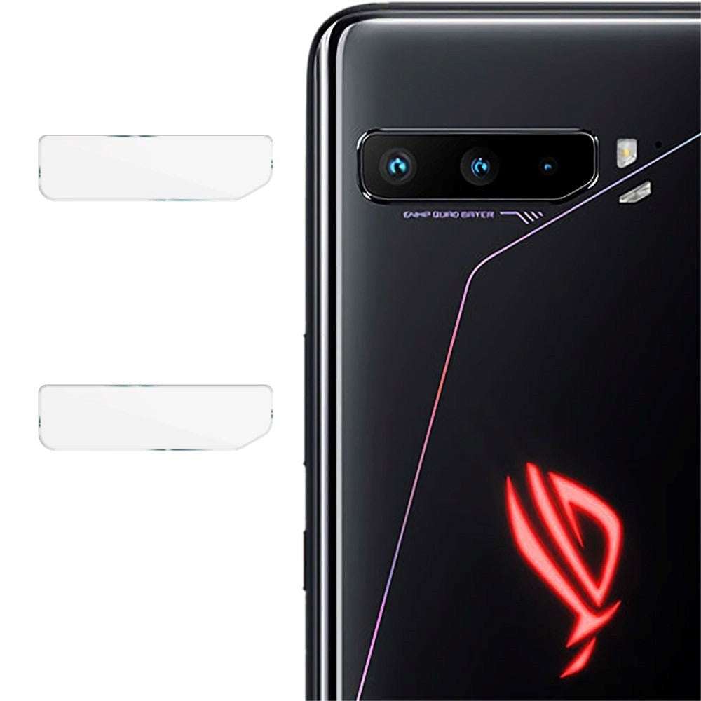 Asus ROG Phone 3 (ZS661KS) IMAK Beskyttelsesglas til Kameralinse - Gennemsigtig (2 stk.)