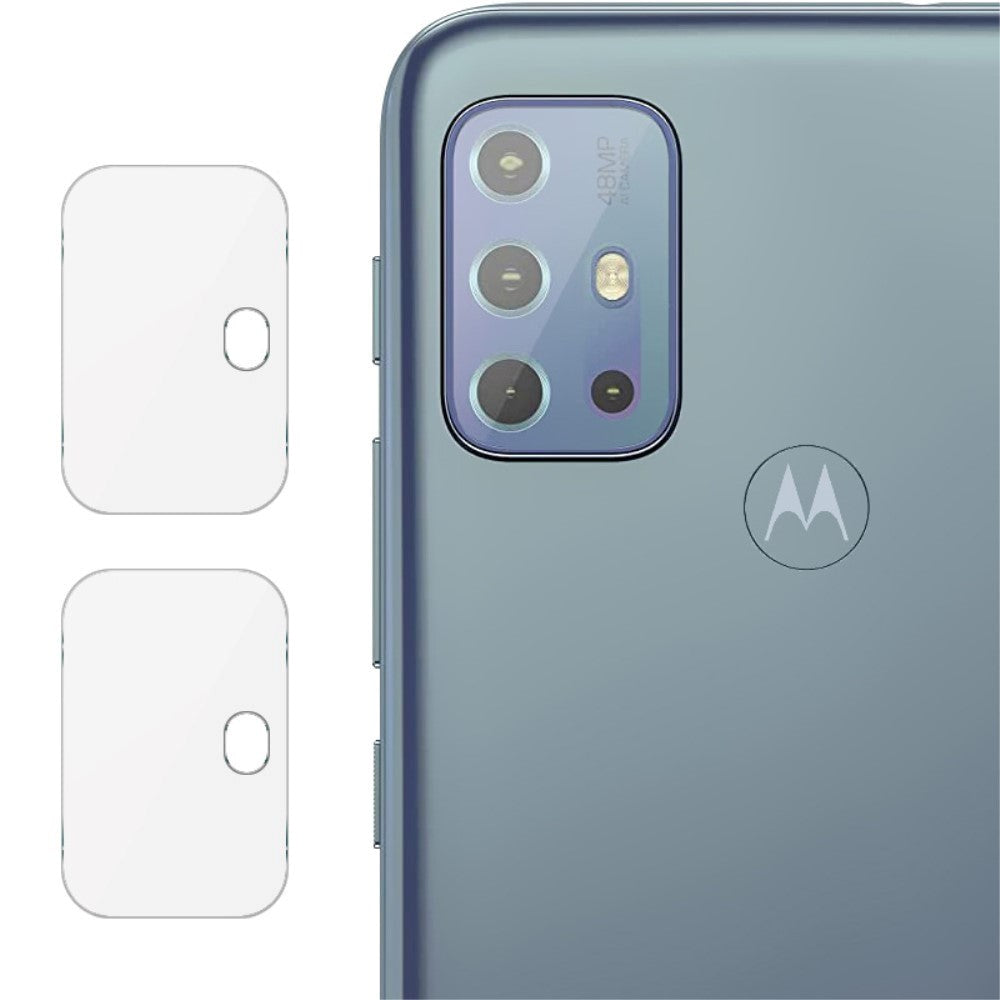 Motorola Moto G10 / G20 / G30 IMAK Kameralinse Beskyttelsesglas - Gennemsigtig (2 stk.)
