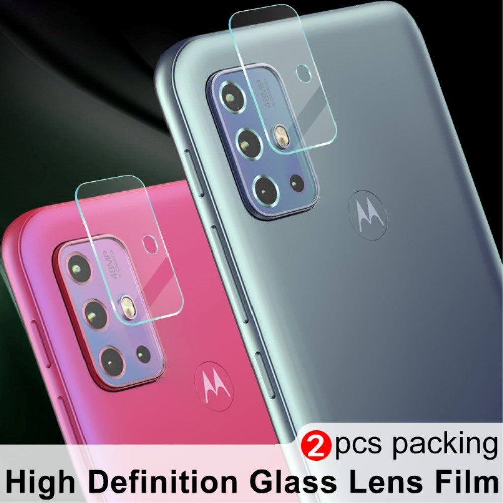Motorola Moto G10 / G20 / G30 IMAK Kameralinse Beskyttelsesglas - Gennemsigtig (2 stk.)