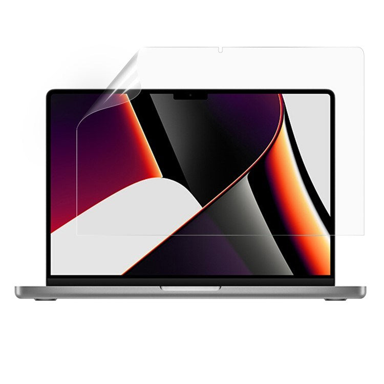 MacBook Pro 14 M5 / M4 / M3 / M2 / M1 (2025 - 2021) - Full Fit - Skærmbeskyttelsesfilm - Gennemsigtig