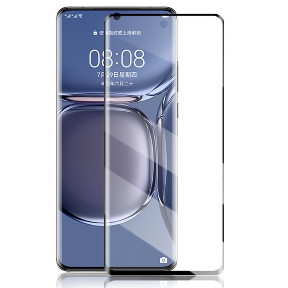 MOCOLO Huawei P50 Pro Hærdet Glas - Full-fit - Sort Kant