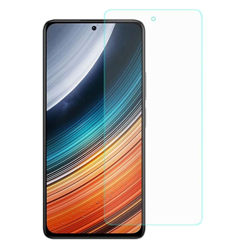 Xiaomi Poco F4 Arc Edge Hærdet Glas - Skærmbeskyttelse - Case Friendly - Gennemsigtig