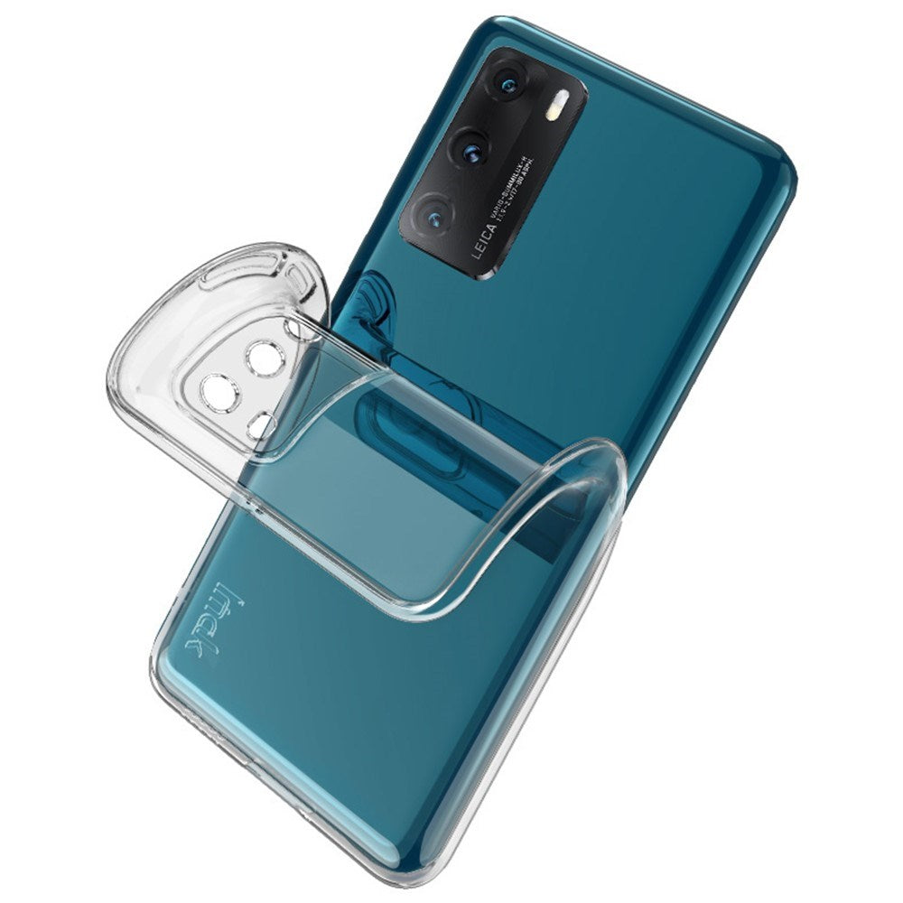 IMAK OnePlus 9 Pro UX-5 Series Fleksibelt Plastik Bagside Cover - Gennemsigtig