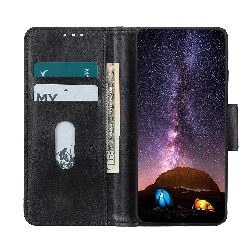 EIDERWOOD OnePlus Nord CE (5G) Kunstlæder Flip Cover - Pung & Ståfunktion - Sort