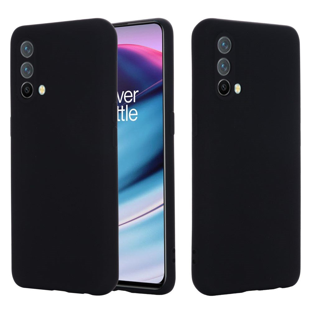 EIDERWOOD OnePlus Nord CE (5G) Liquid Silikone Mobil Cover m. Strop - Sort