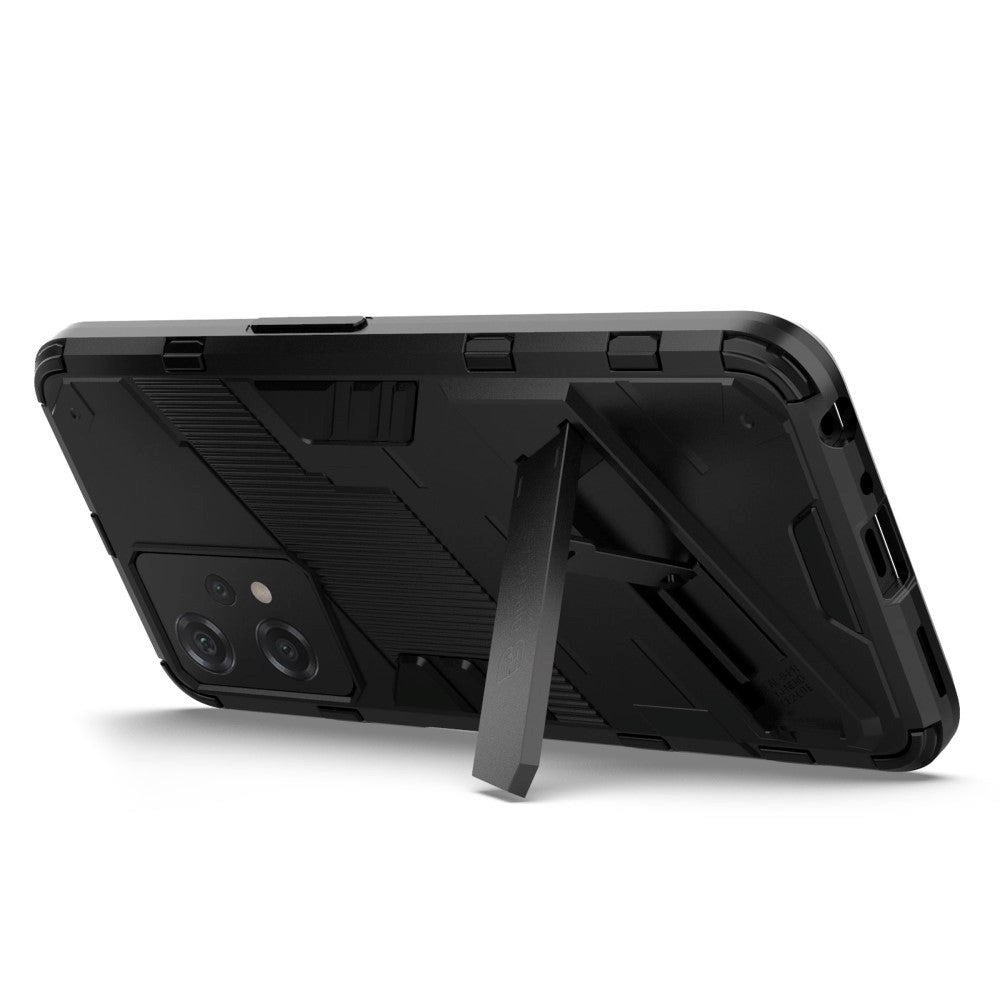 OnePlus Nord CE 2 Lite (5G) Hybrid Håndværker Mobil Cover m. Kickstand - Sort
