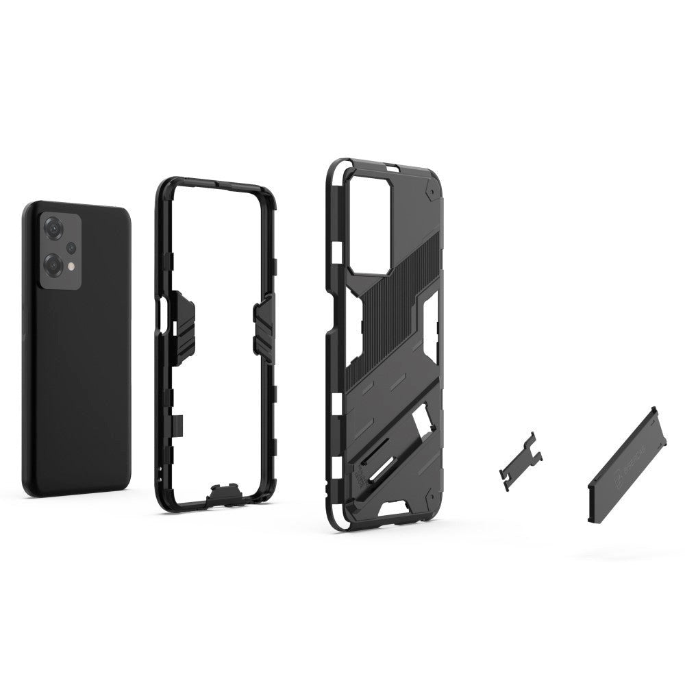 OnePlus Nord CE 2 Lite (5G) Hybrid Håndværker Mobil Cover m. Kickstand - Rød