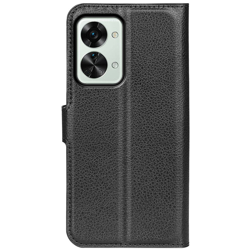 EIDERWOOD - OnePlus Nord 2T (5G) - Kunstlæder Flip Cover m. Kortholder & Ståfunktion - Sort