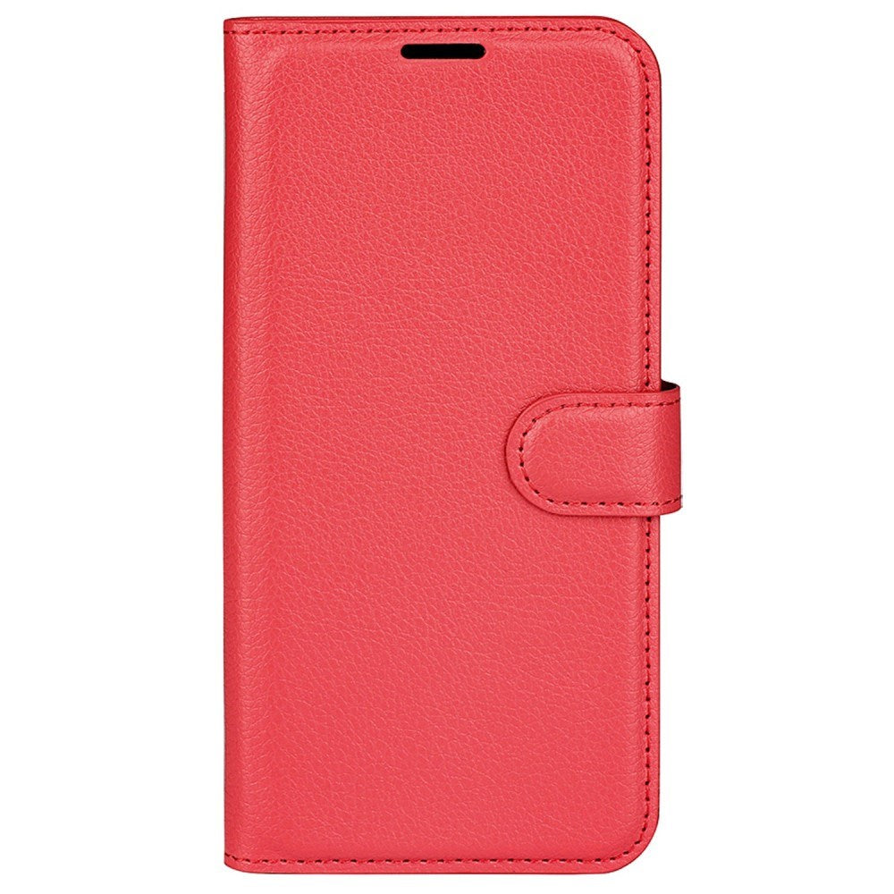 EIDERWOOD - OnePlus Nord 2T (5G) - Kunstlæder Flip Cover m. Kortholder & Ståfunktion - Rød