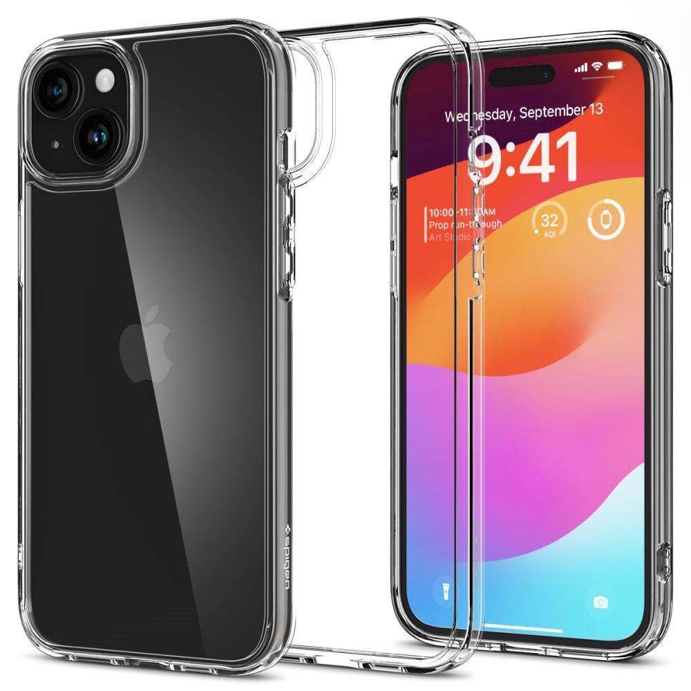 Spigen iPhone 15 Ultra Hybrid Case - Gennemsigtig