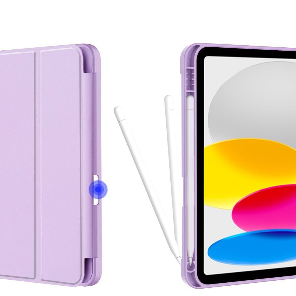Tech-Protect iPad 11" (2025) / iPad 10.9" (2024/2022) SC Flip Cover m. Apple Pencil Holder - Violet