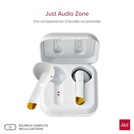 Jaz Hoox True Wireless In-Ear Høretelefoner - Hvid