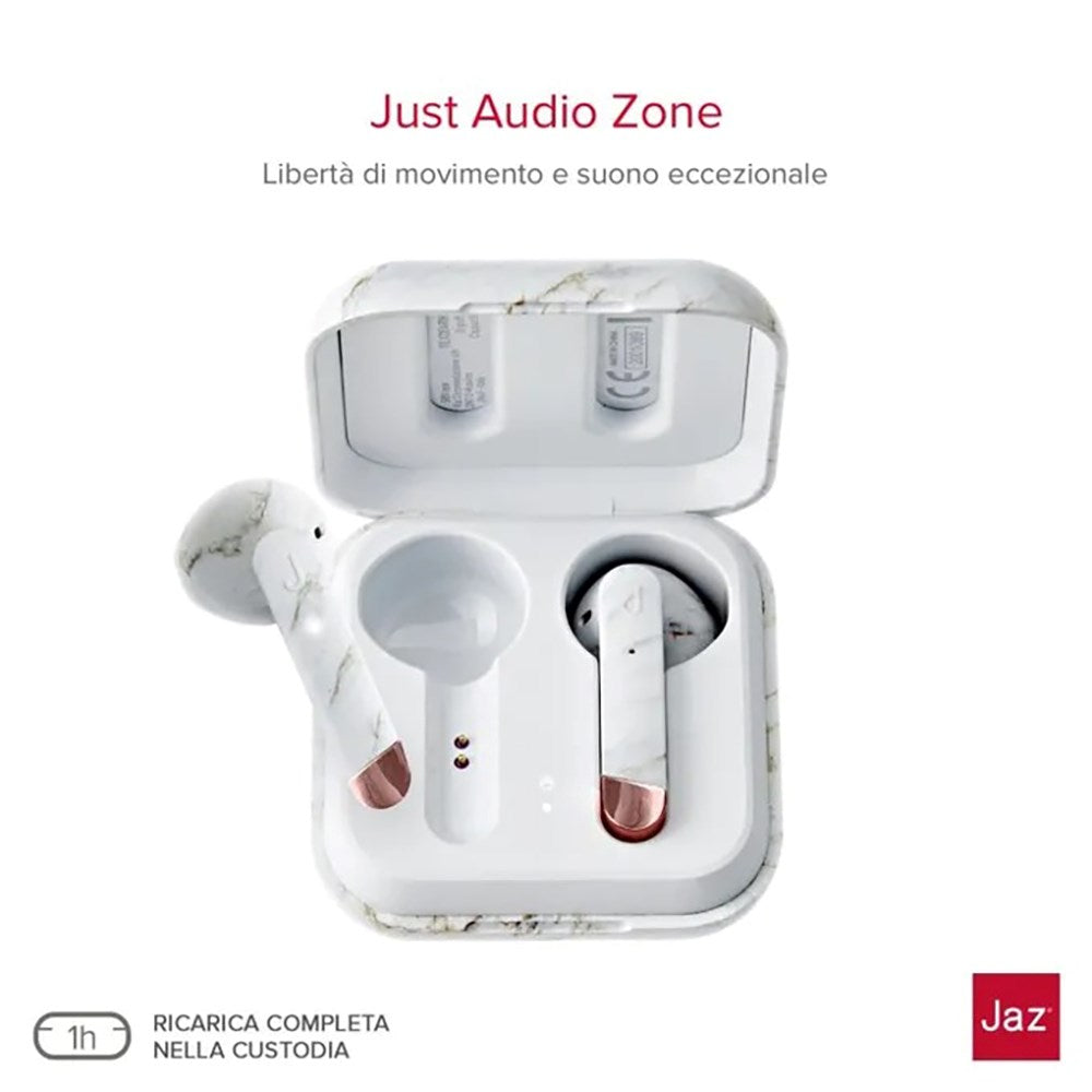 Jaz Hoox True Wireless In-Ear Høretelefoner - Rose Gold / Marble