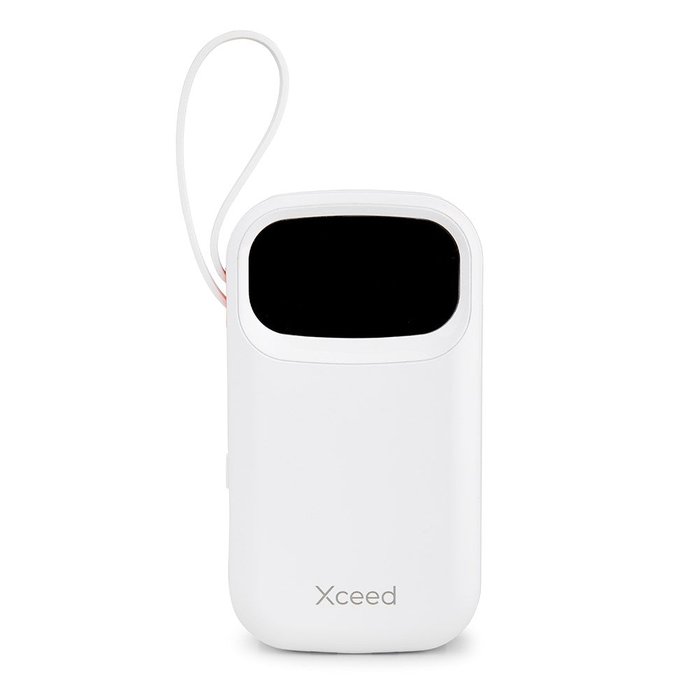 Xceed Powerbank - 10.000 mAh - Fast Charge - Hvid