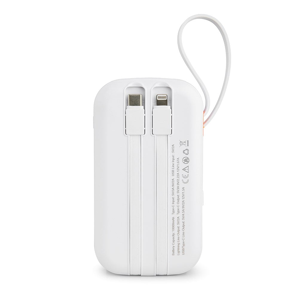 Xceed Powerbank - 20.000 mAh - Fast Charge - Hvid