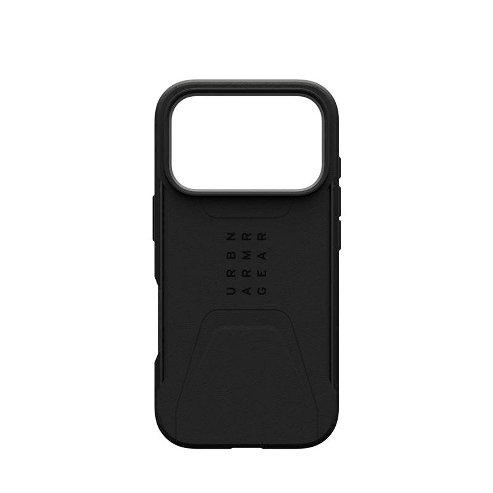 UAG iPhone 17 Pro Civilian Case - MagSafe Kompatibel - Sort
