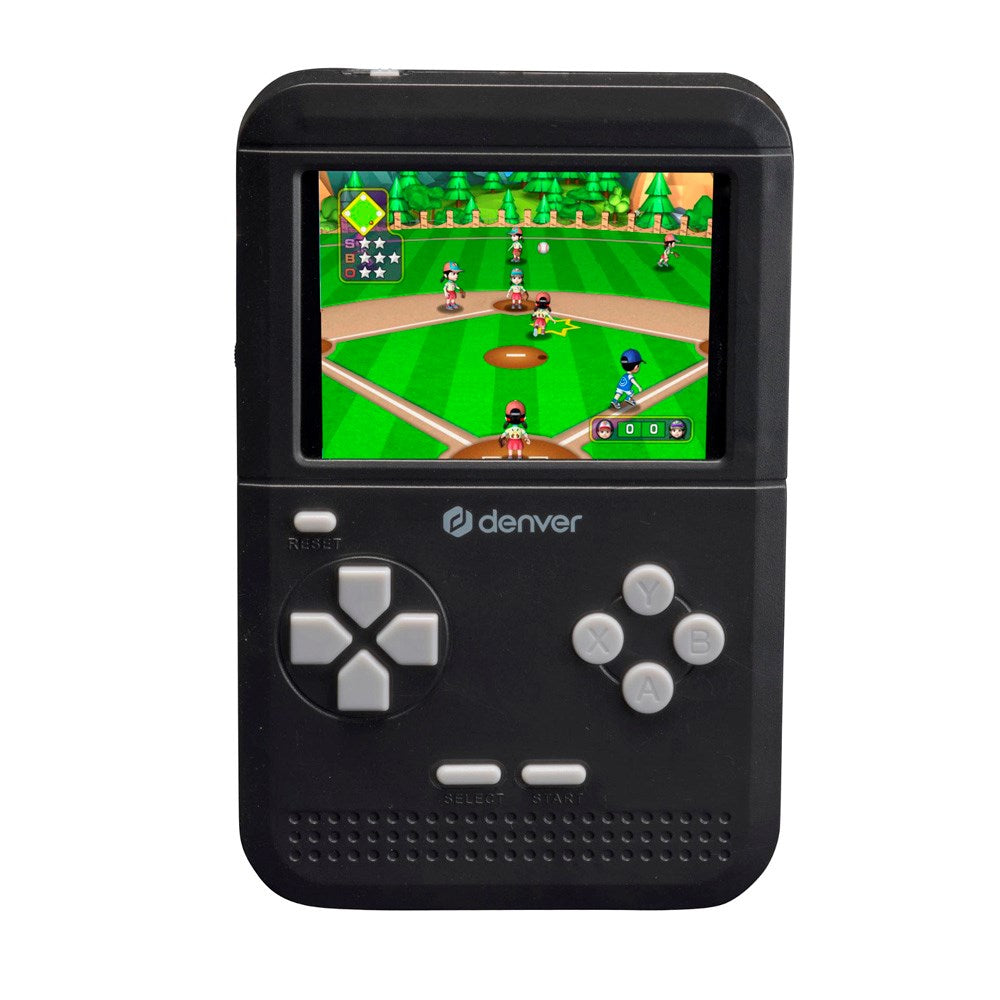 Denver GMP-322 Gamepad Spillekonsol - 150 Indbyggede Spil - Sort