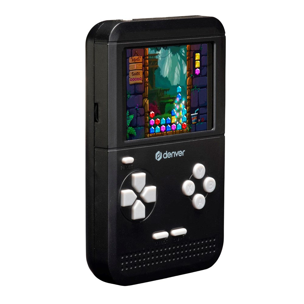 Denver GMP-322 Gamepad Spillekonsol - 150 Indbyggede Spil - Sort