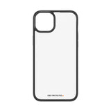 PanzerGlass iPhone 15 Plus Bagside Cover D3O Bio ClearCase - Sort Kant