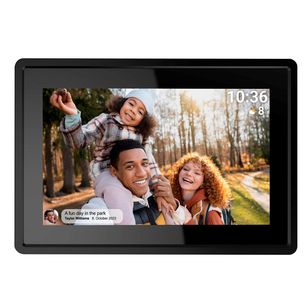 Denver - WiFi Digital Fotoramme - Frameo Fotosoftware - 7" / 8GB - Sort
