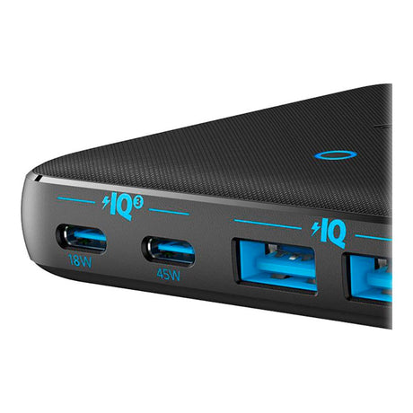 Anker Powerport Atom III 65W Slim Strømforsyningsadapter - Sort