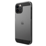 iPhone 14 Pro Max Black Rock Air Robust Bagside Cover - Gennemsigtig / Sort